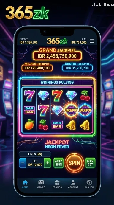 Pratinjau antarmuka slot88max — aplikasi APK resmi Android v2.5.6